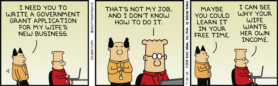 Dilbert Cartoon